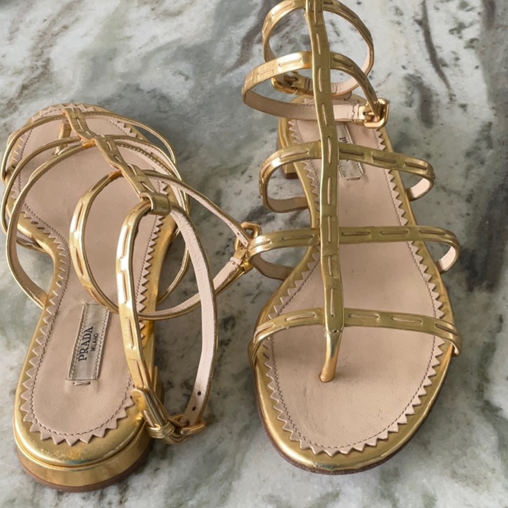 Vintage Prada Gladiator Sandal - Picture 5 of 5